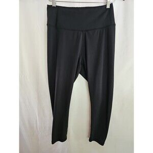 Danskin Leggings Women's Black Cropped Activewear Size Medium